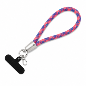 Braided Strap Lanyard (Short) - Pink